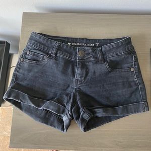 Celebrity Pink Jean Shorts Size 0 Dark Wash